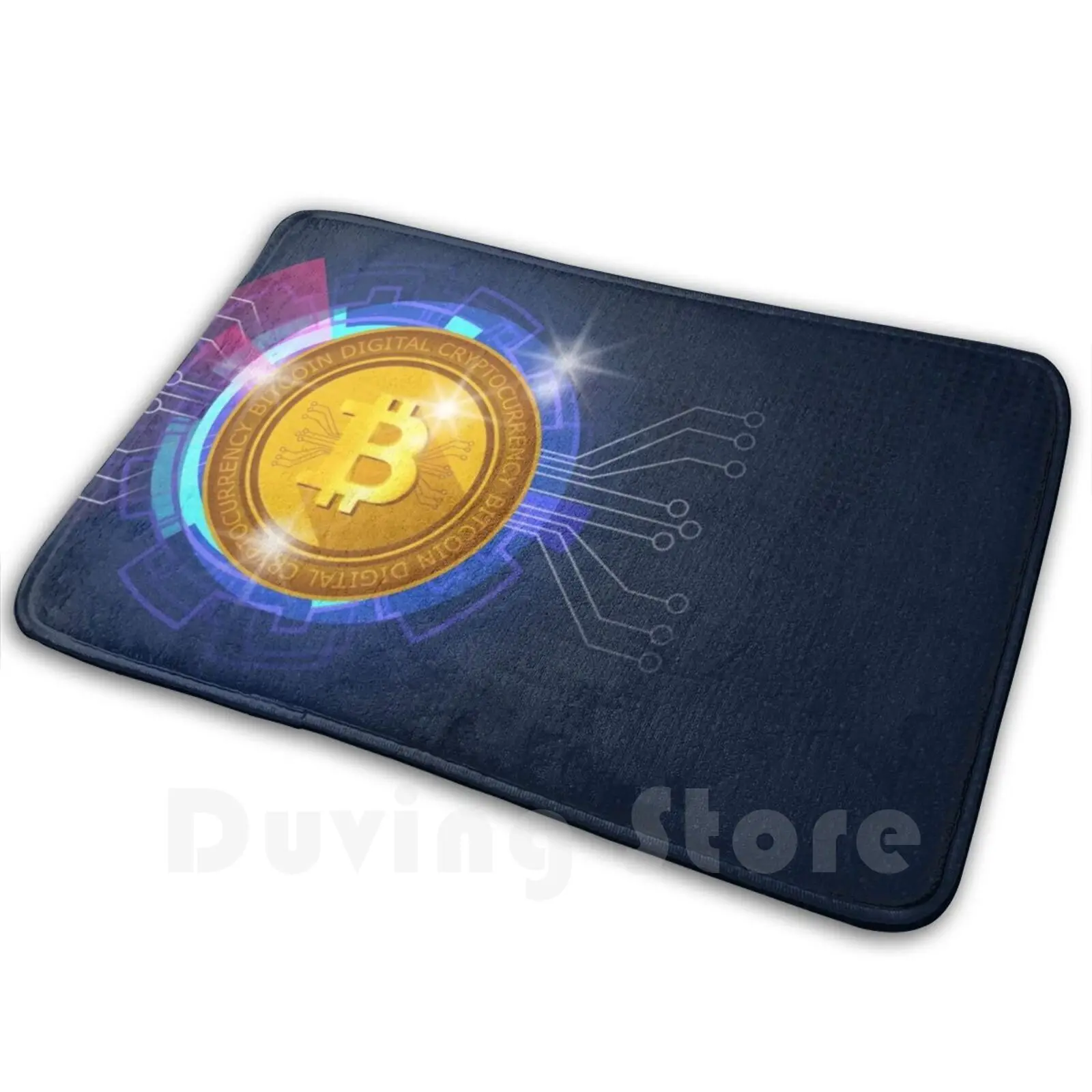 

Bitcoin Krypto Currency Carpet Mat Rug Cushion Soft Matrix Neo Hacker The Matrix Computer Cyber Cyberspace Geek