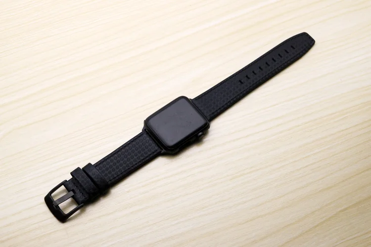 Роскошный карбоновый+ кожаный ремешок для Apple watch ремешок 44 мм 40 мм correa iWatch серия 4 3 2 ремешок 42 мм 38 мм ремешок для часов браслет