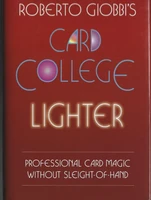 roberto giobbi card college lighte card college lighter card college lightest magic trick