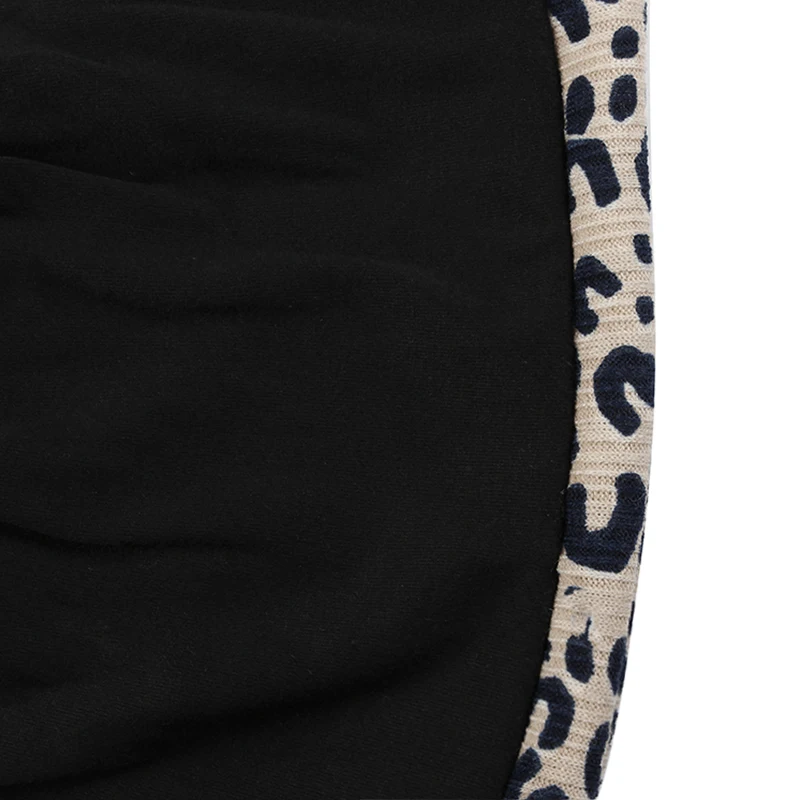 Adult Beanie Hat Autumn Winter Warm Beanies Leopard Print Skull Cap For Women Men | Аксессуары для одежды