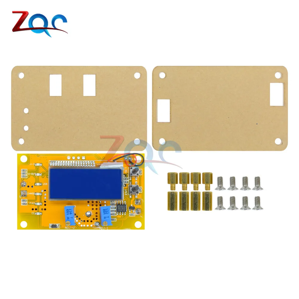 Регулируемый понижающий преобразователь CC CV с ЖК-дисплеем 5-36 в до 1 2-32 В 5 А плата