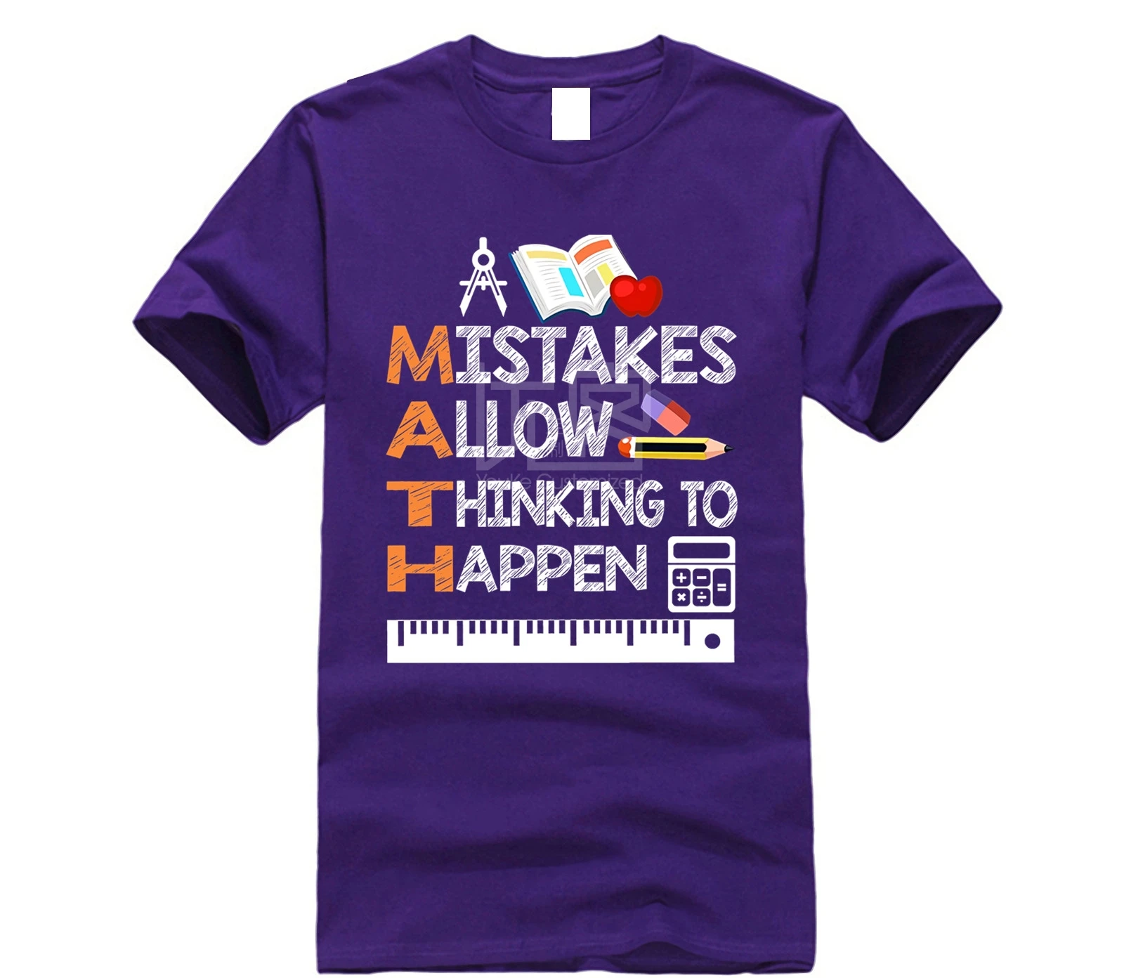 Брендовая мужская футболка Забавные футболки для учителя математики подарки