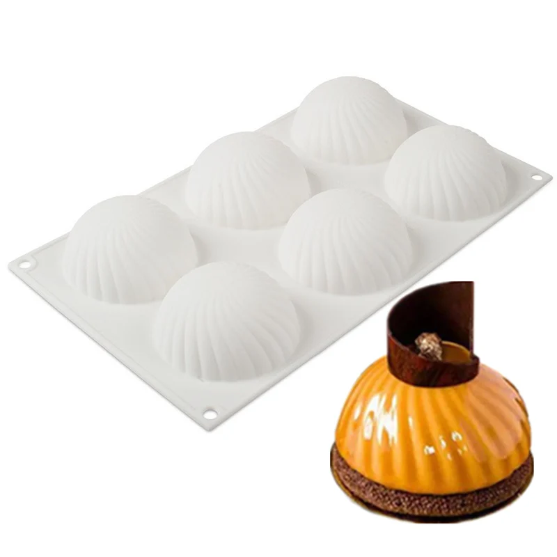 

Силиконовая 3D форма для торта, шифоновые формы для шоколада в форме мусса