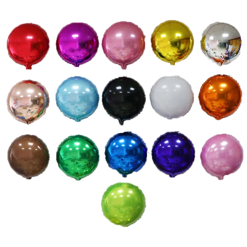 Шары воздушные из фольги 18 дюймов 10 шт. | Дом и сад