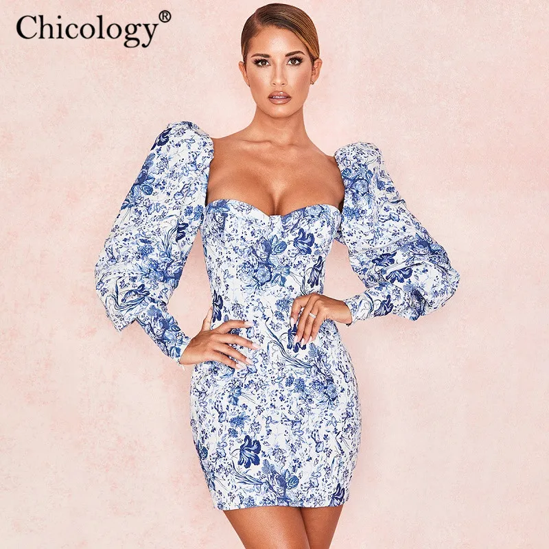 Женское офисное платье с длинным рукавом Chicology Элегантное повседневное