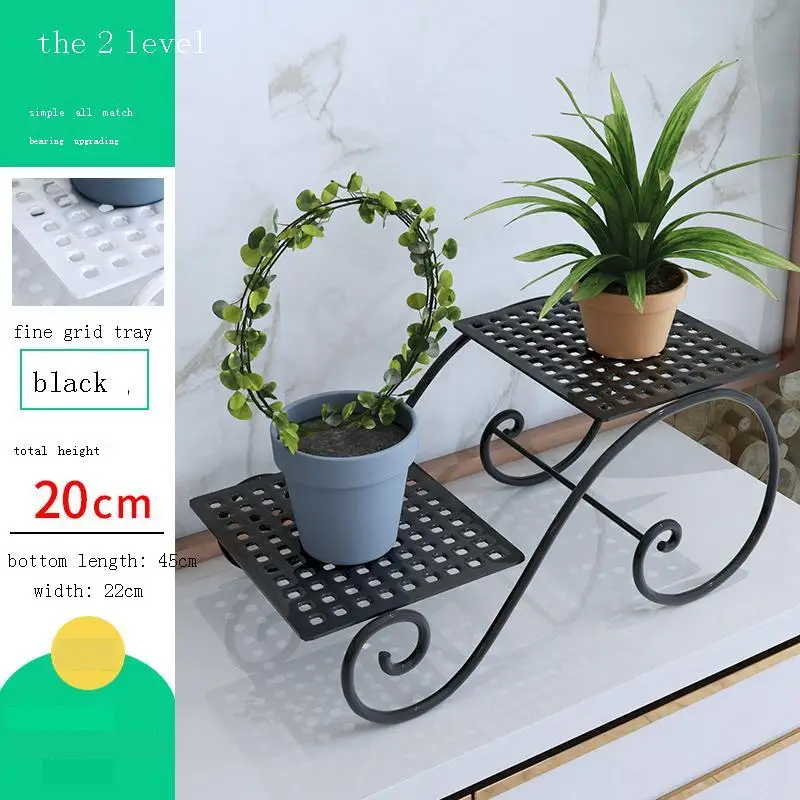 Стандартные полки для растений декоративные металлические Dekorasyon балкон