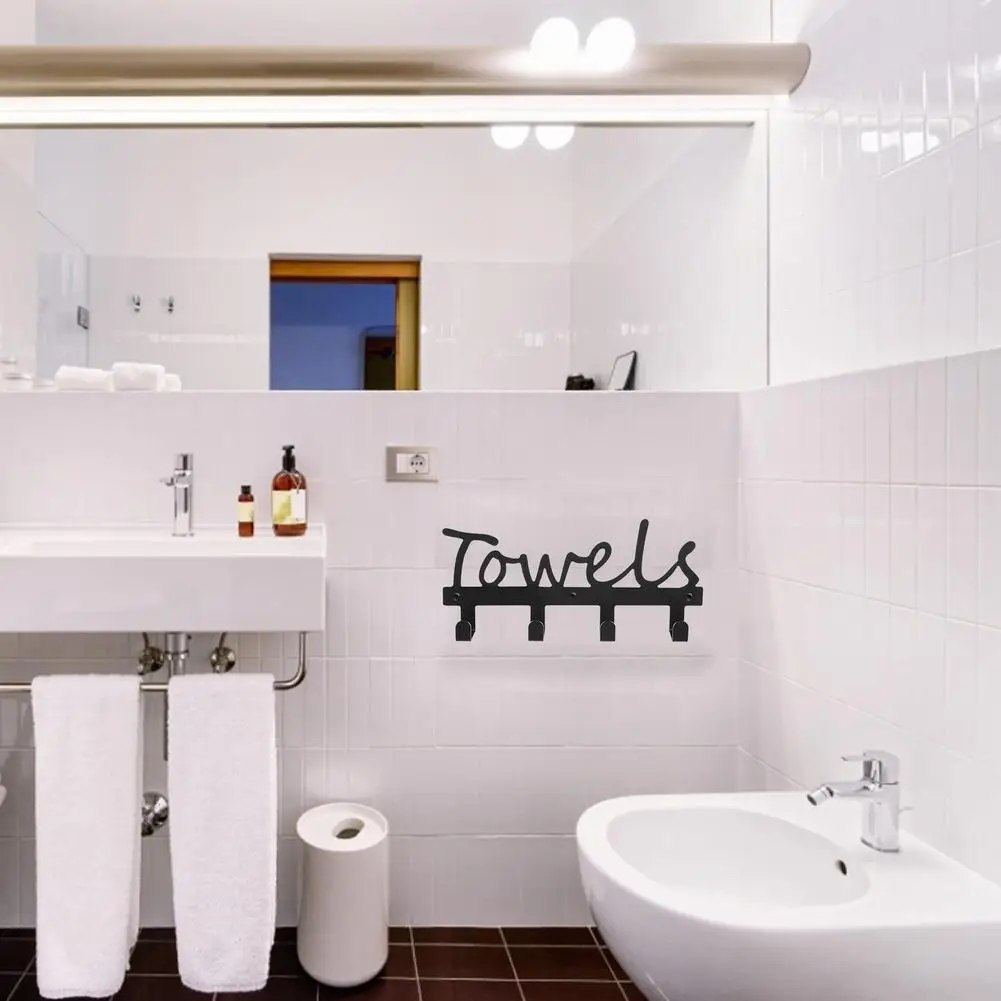 

Creative Wall-mounted Space Aluminum Robe Hook Kitchen Door Coat Hanger Bathroom Towel Rack