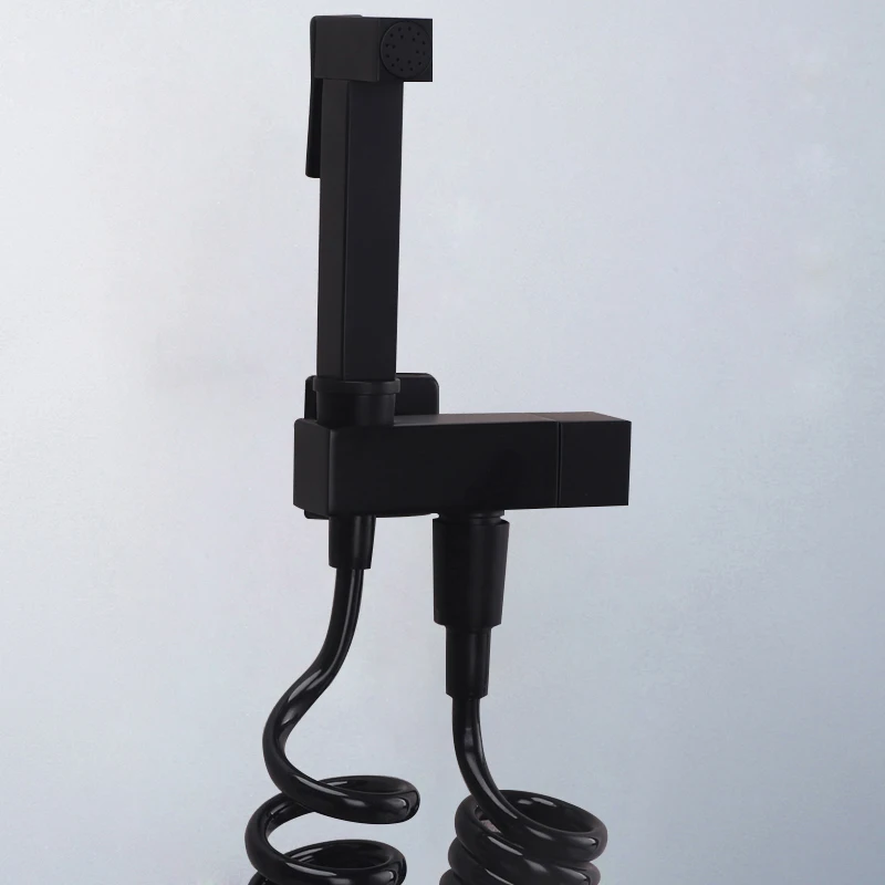 Смесители для биде черные латунные краны душа в ванную комнату унитаз ручная