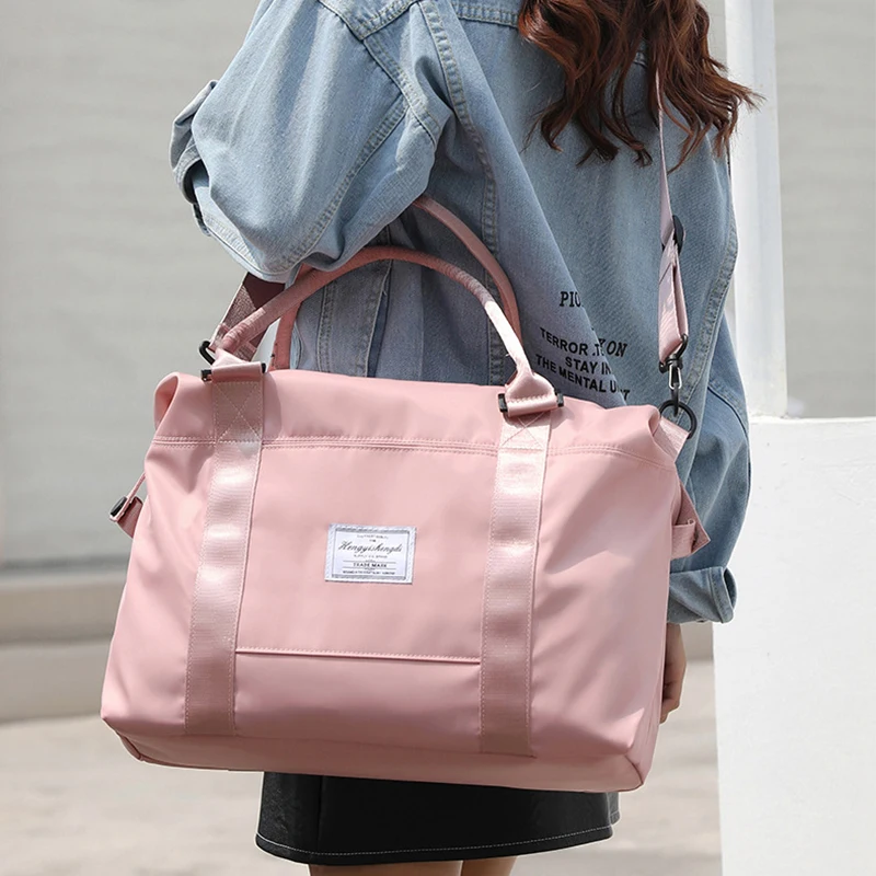 Дорожная сумка для багажа вместительные водонепроницаемые сумки через плечо