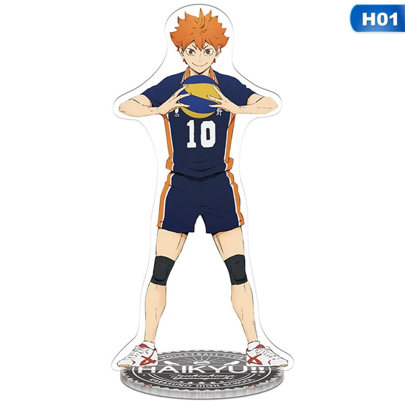 Аниме Haikyuu! Акриловая настольная подставка модель Настольная пластина