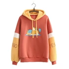 Флисовые женские толстовки и свитшоты с длинным рукавом и капюшоном, спортивные костюмы, пуловеры, женские топы, зимняя одежда 2021