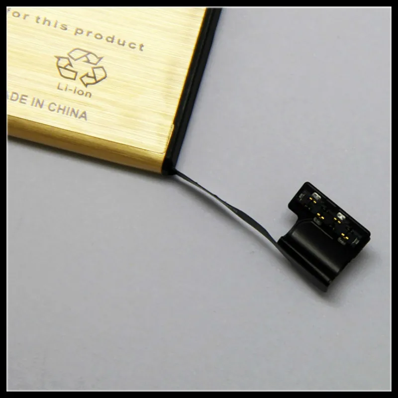 Аккумулятор для iPhone 5 Высококачественный золотой аккумулятор нулевого цикла 5G с