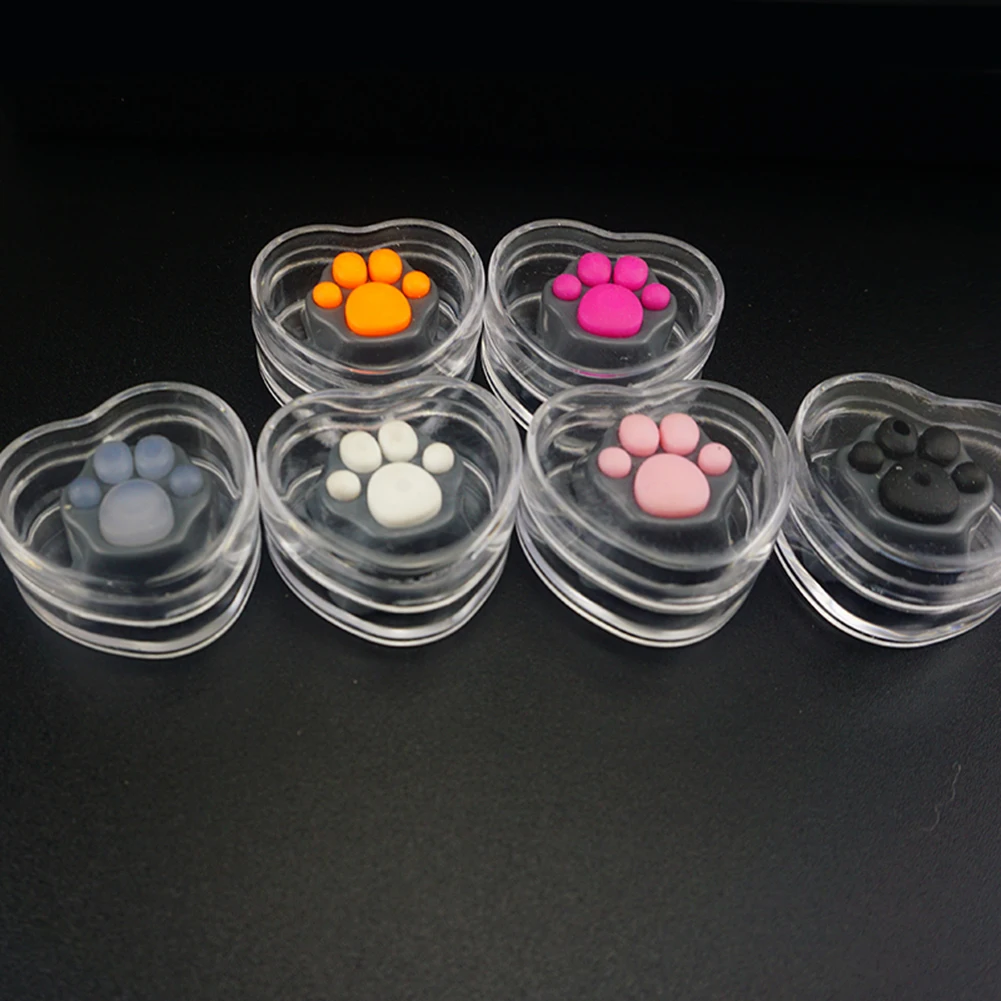 Мягкая силиконовая накладка на клавиатуру в виде кошачьей лапы | Компьютеры и