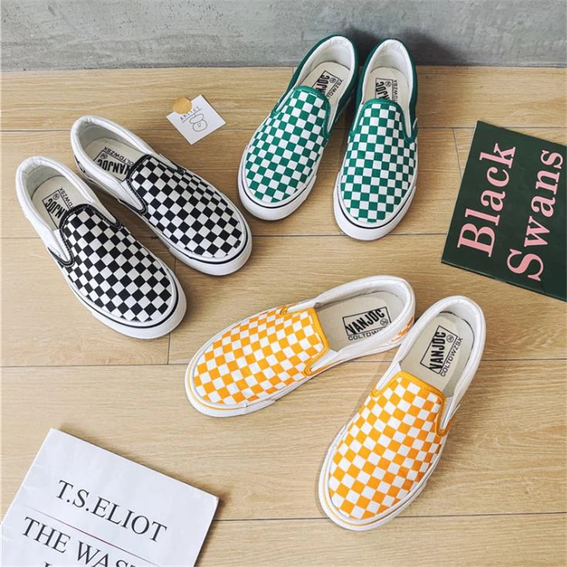 

Women's Flats Slip On Casual Sneakers Unisex Canvas Shoes for Women Loafers Female Flat Espadrilles Leisure Footwear