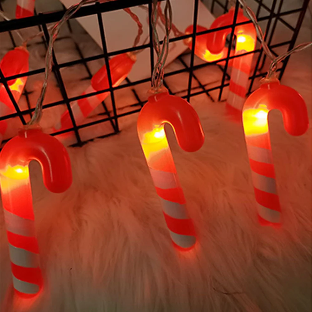 

Battery Powered Home Fairy String Light Festival Garden Party Bedroom Yard Christmas Decor Cute Indoor Outdoor LED Walking Stick