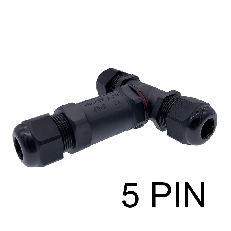 

Водостойкие соединители CNMAWAY T shape 2/3/4/5 контактов 32А