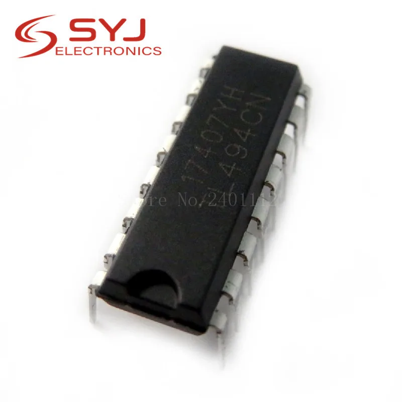 10 шт./лот TL494CN DIP16 TL494C DIP TL494 = AZ494AP KIA494P новая и оригинальная фотография | Электронные