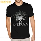 Футболки Medusa Head 5XL, фирменные Графические футболки в стиле бойфренда