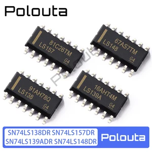 10 Pcs SN74LS138DR SN74LS148DR SN74LS157DR SN74LS139ADR SOP16 SMD Acoustic Components Kits Arduino Nano Integrated Circuit