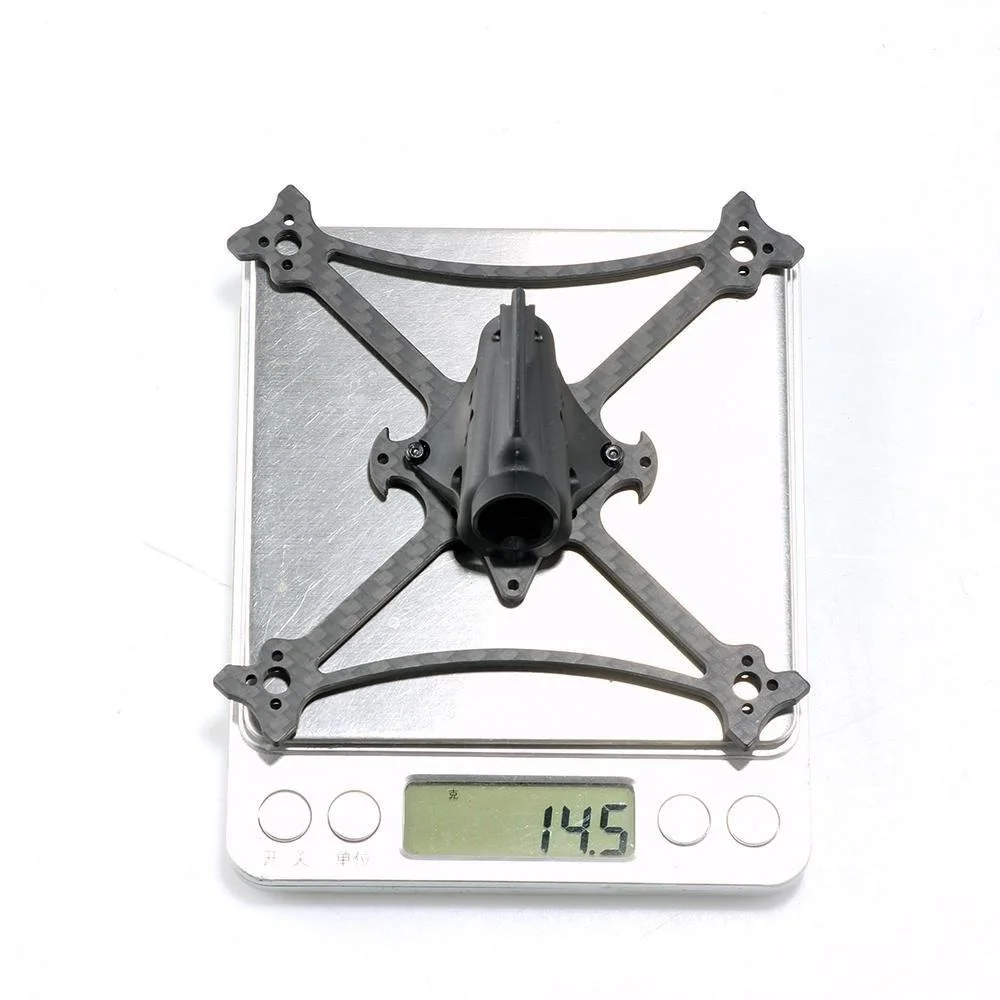 HGLRC Petrel 120X Carbon Fiber 3inch Toothpick FPV Racing Frame 2mm/ 3mm Bottom Plate with Canopy for Freestyle DIY - купить по