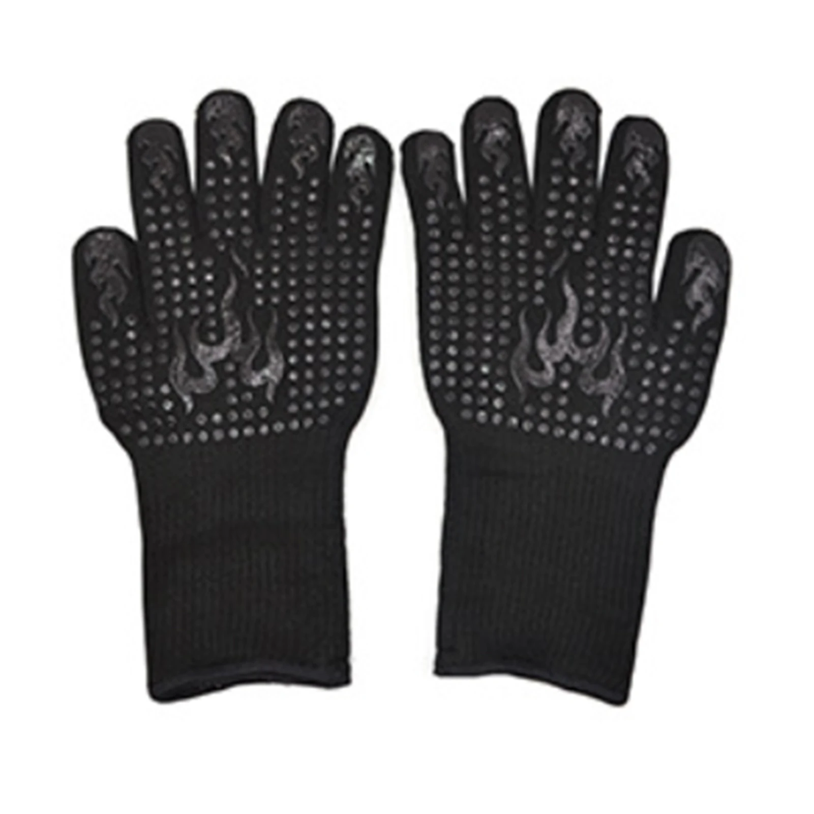 

Heat-Resistant Gloves Soft Non-Slip Washable Convenient Waist Guard Absorption Easy to Wear Suit for BBQ Kitchen DFDS889