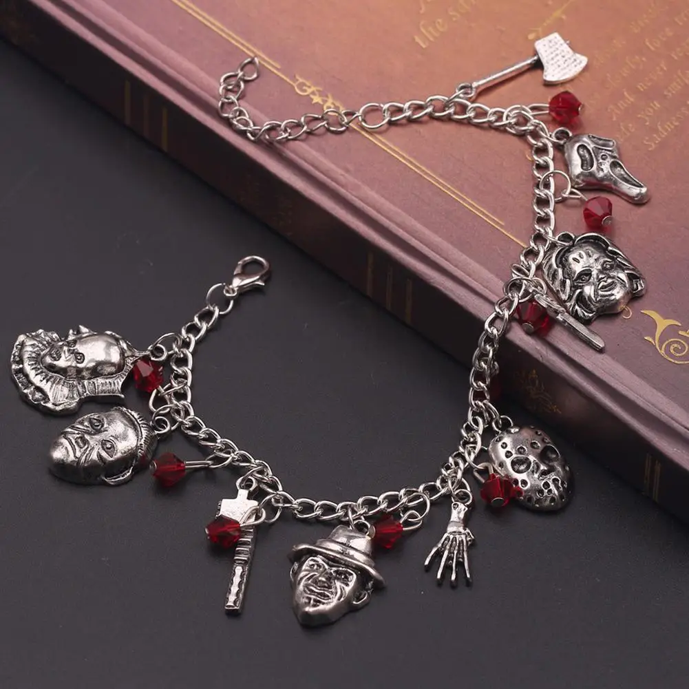 

Halloween Christmas Ladies Decorative Bracelet Ladies Alloy Dripping Combination Bracelet Trendy Fashion Bracelet Charm Bracelet