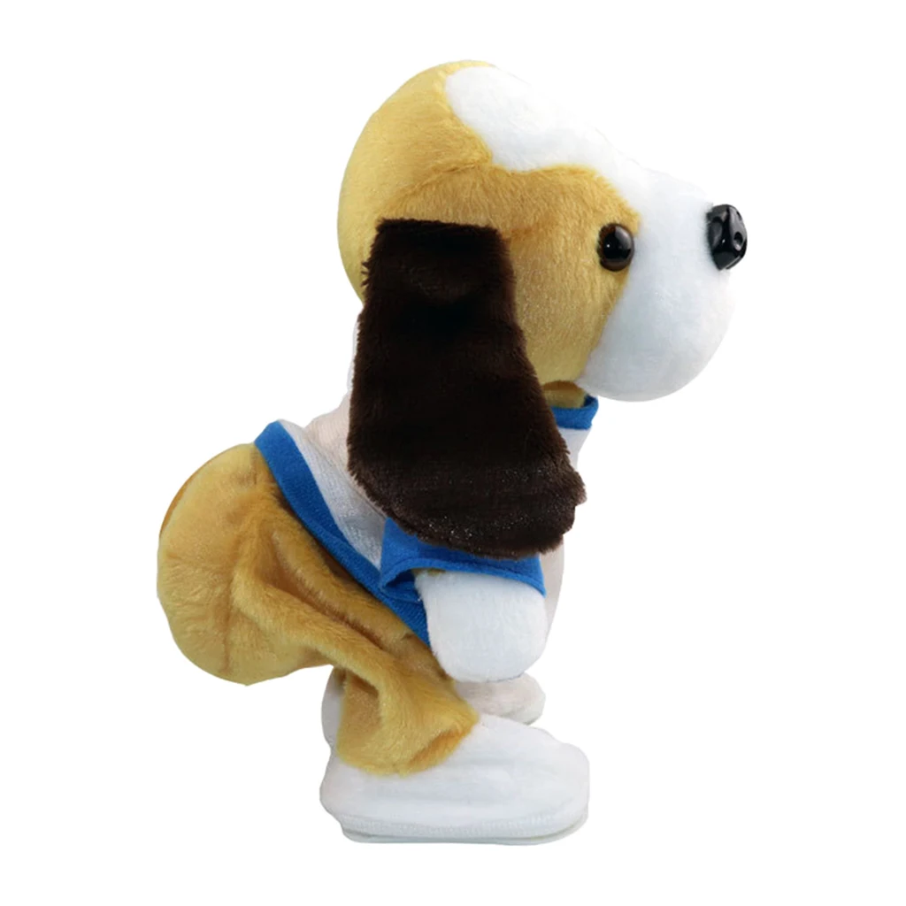 

Новинка, электрическая собака, плюшевые танцующие игрушки со звуком, развивающие игрушки