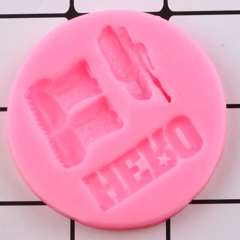 Военные ботинки армейский танк силиконовые формы искусственная глина конфеты