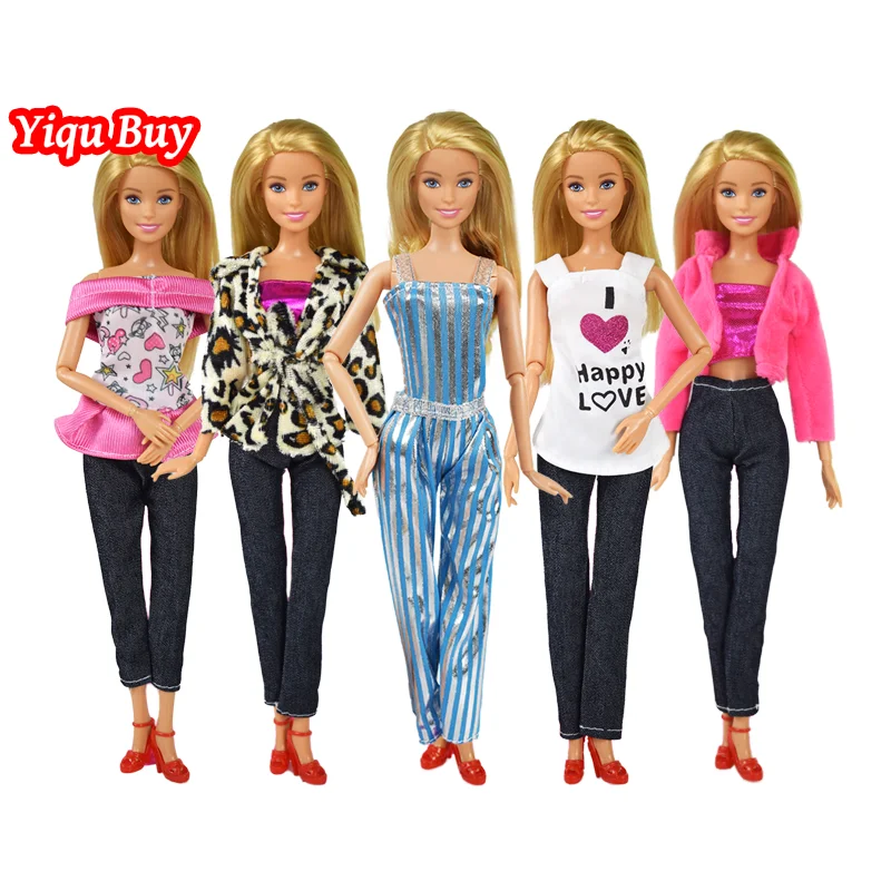 5 шт./лот повседневная одежда кукольные штаны аксессуары для кукол оборудование