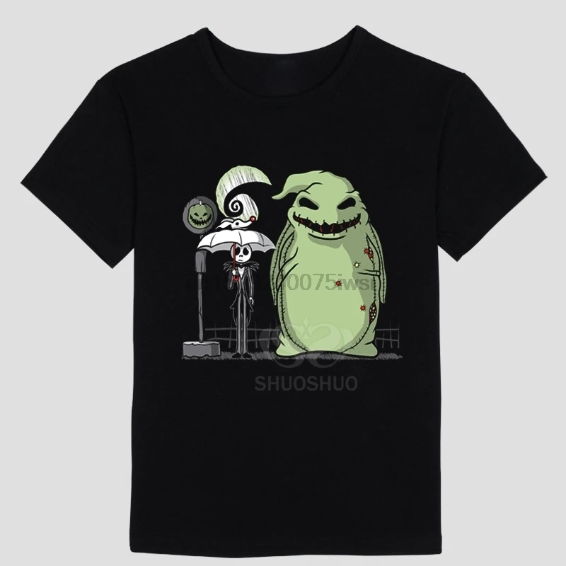 

totoro nightmore before christmos Men T-shirt Short sleeve men Lovely Totoro Printed T Shirts Cosuol Funny Tops