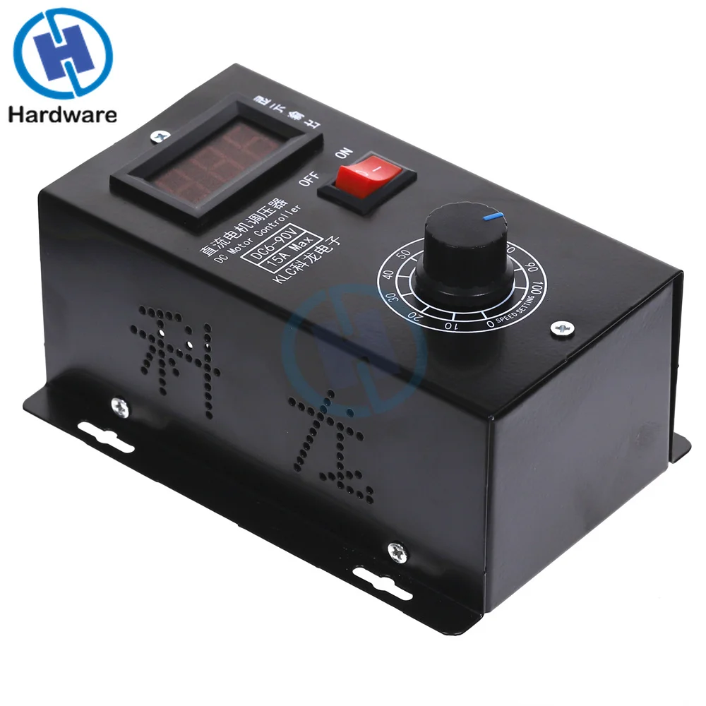 Фото Универсальный регулятор PLC макс. 15 а постоянного тока 6-90 в PWM контроллер скорости Универсальный регулятор PLC макс. 15 а постоянного тока 6-90 в PWM контроллер скорости