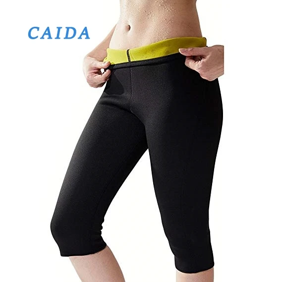 CAIDA Для женщин Горячая термо Body Shaper неопреновые штаны для похудения бедра