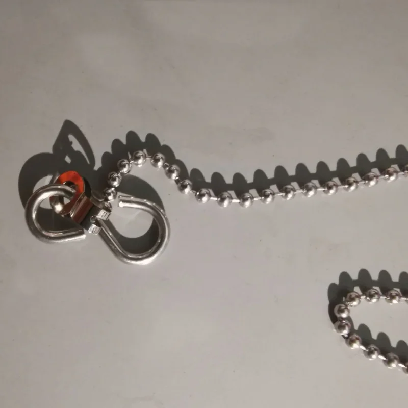 

45mm Black Plastic Bathtub Sink Plug Stainless Steel Ball Chain With S Hook Bathroom Accessories New