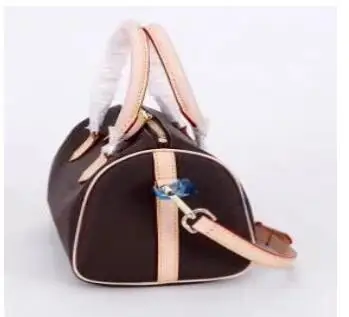 

2021 new fashion good quality women Genuine Leather speedy handbag Pillow bag with starp FREE SHIPPING