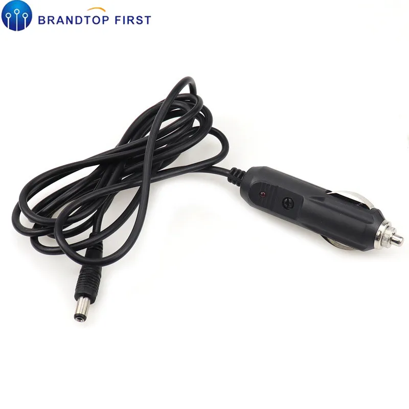 12v 24v мужской розетка для автомобильного прикуривателя с разъемом для подключения к - Цвет: Light cable 10A Fuse