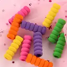 10 шт. Классические мягкие поролоновые деревянный карандаш с резиновой нескользящей подошвой записи помощи карандашница карандаш вышлите ваш заказ прямо к этому поставщику для детей студентов