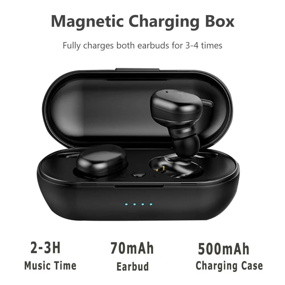 TWS-наушники Y30 беспроводные с сенсорным управлением Bluetooth 5 0 водонепроницаемые