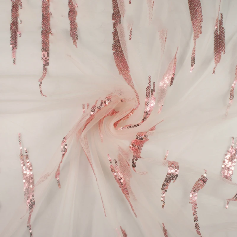 1 ярда/2 ярда в ширину 150 см вышитая ткань из фатина с блестками для вечеринки