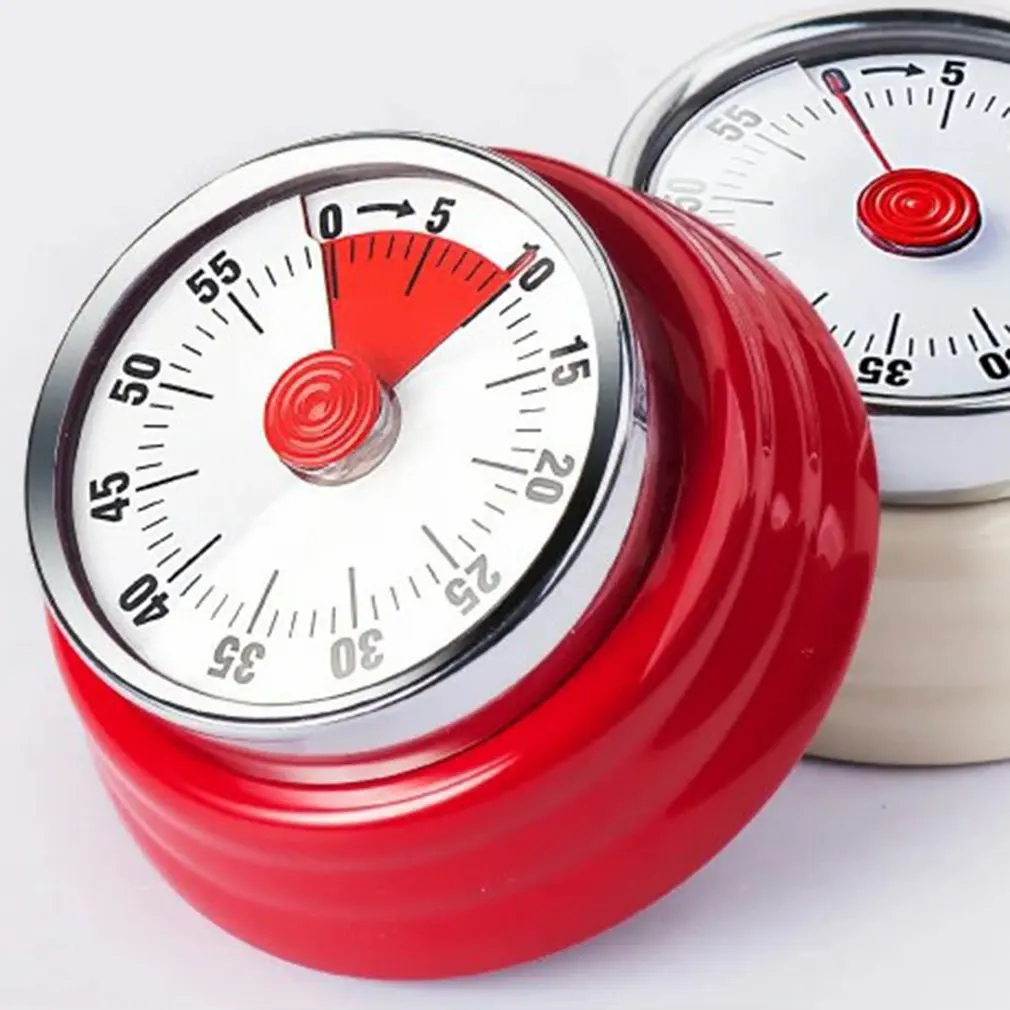Kitchen Timer Multifunctional Small Rotating Mechanical Portable Baking Countdown Reminder | Дом и сад
