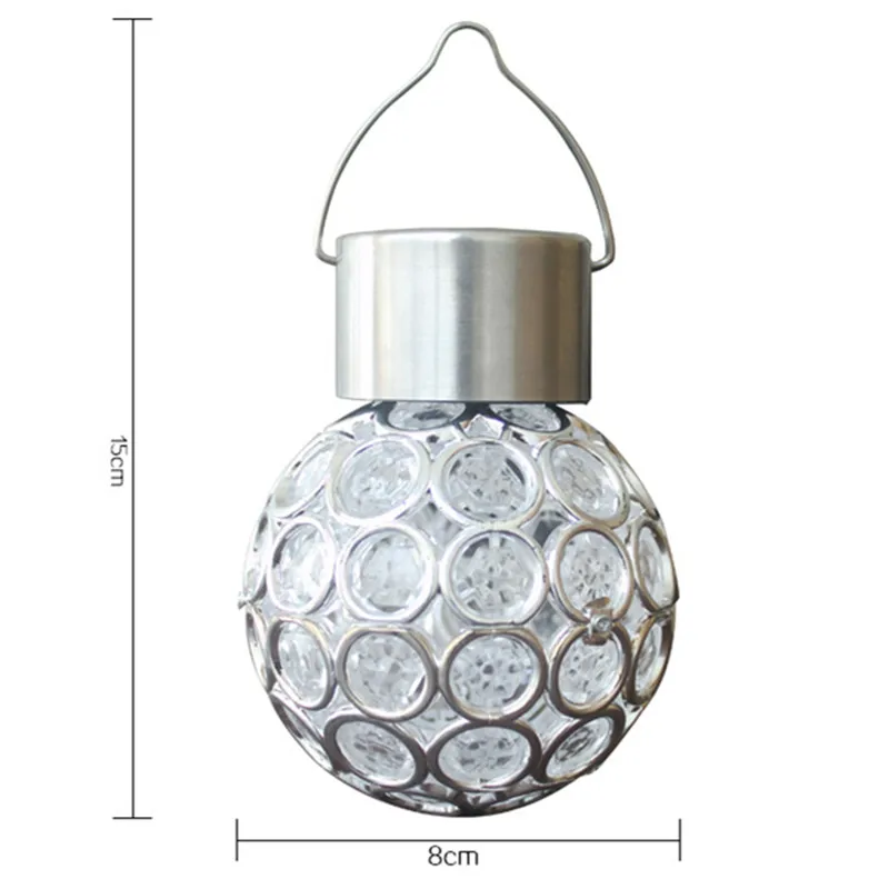 Светодиодная люстра на солнечной батарее наружная водонепроницаемая лампа для