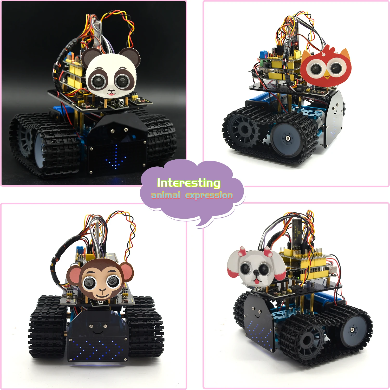 Умный робот-автомобиль Keyestudio DIY версии 2 0 совместимый с CE для Arduino комплект