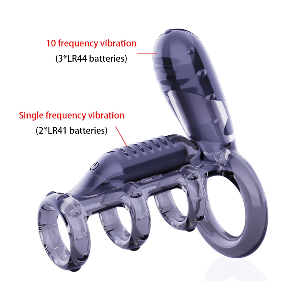 Вибрирующее кольцо на пенис секс-игрушки для мужчин Задержка эякуляции G