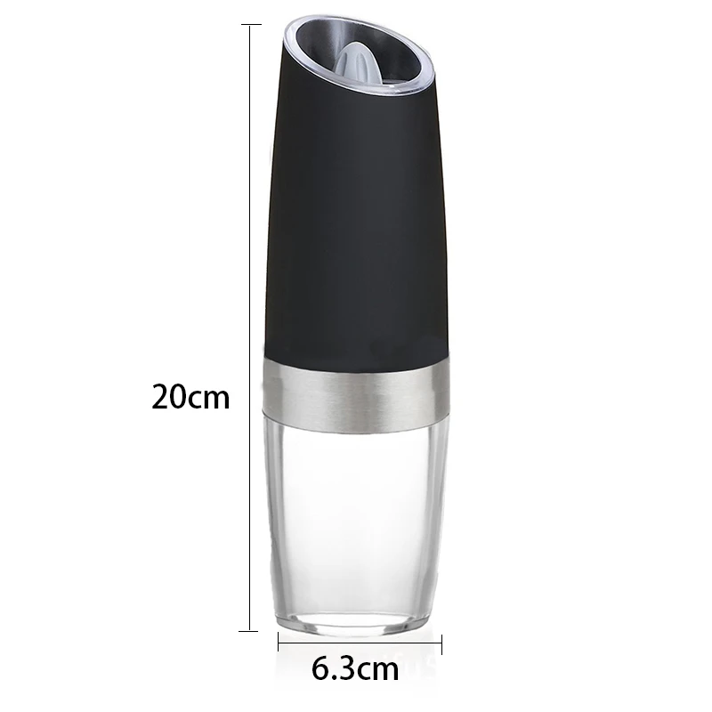 

2021 NEW 2pcs/set Electric Pepper Mill Salt Pepper Grinder Practical Spice Grinder Mills moedor de pimenta Kitchen Grinding Tool