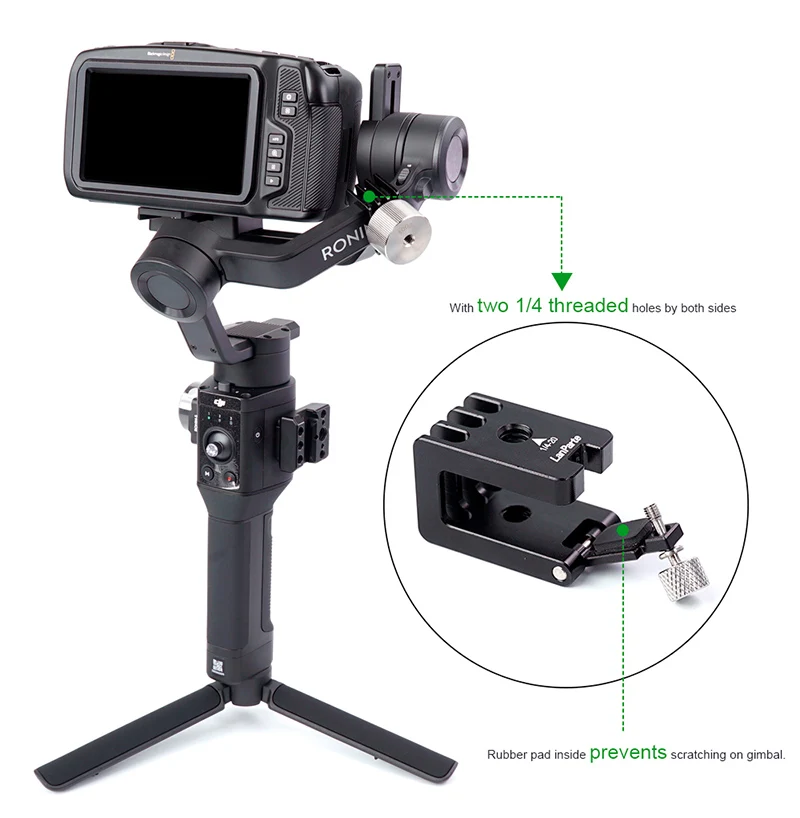 Lanparte Ronin S/SC противовес для DJI, ZhiYUN Crane 2 Gimbal аксессуары для Blackmagic BMPCC 6K 4K