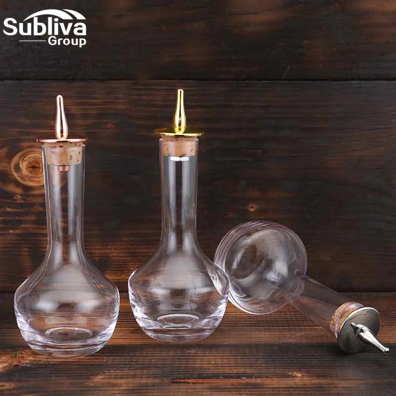 Классическая горькая бутылка 90 мл стеклянный инструмент для бара набор бармена