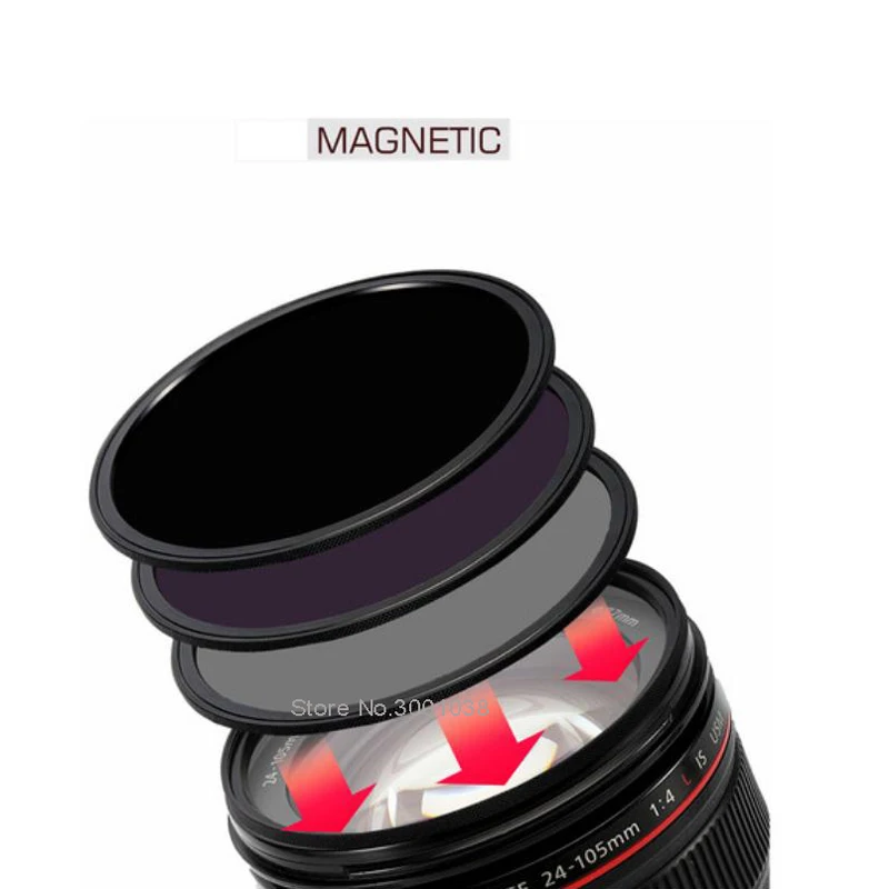 

Kase 67mm Wolverine Magnetic Professional Neutral Density Filter Kit