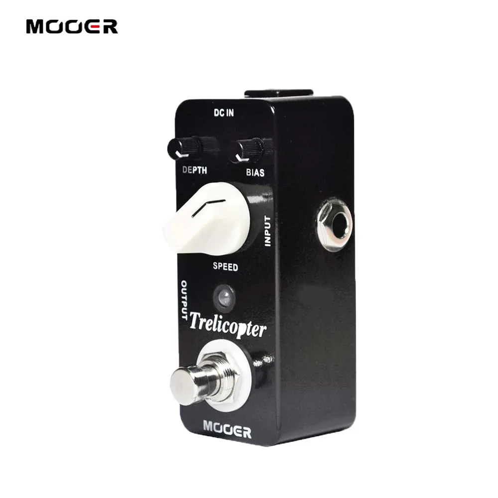 Mooer Trelicopter Mini Optical Tremolo Педаль Эффекта классический оптический тремоло для