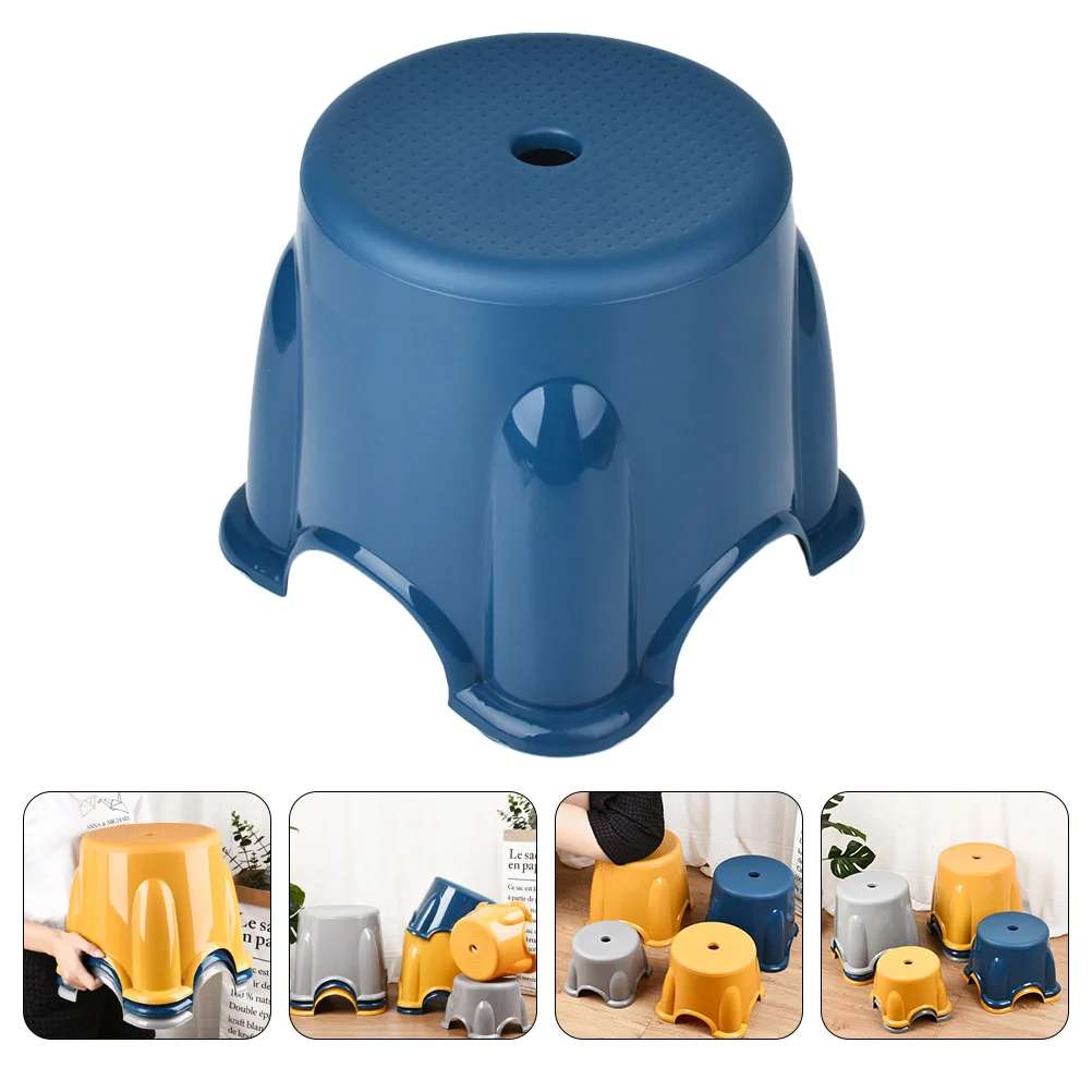 

PP Non-skid Stool Home Nordic Style Simple Foot Stool Seat for Baby Kids