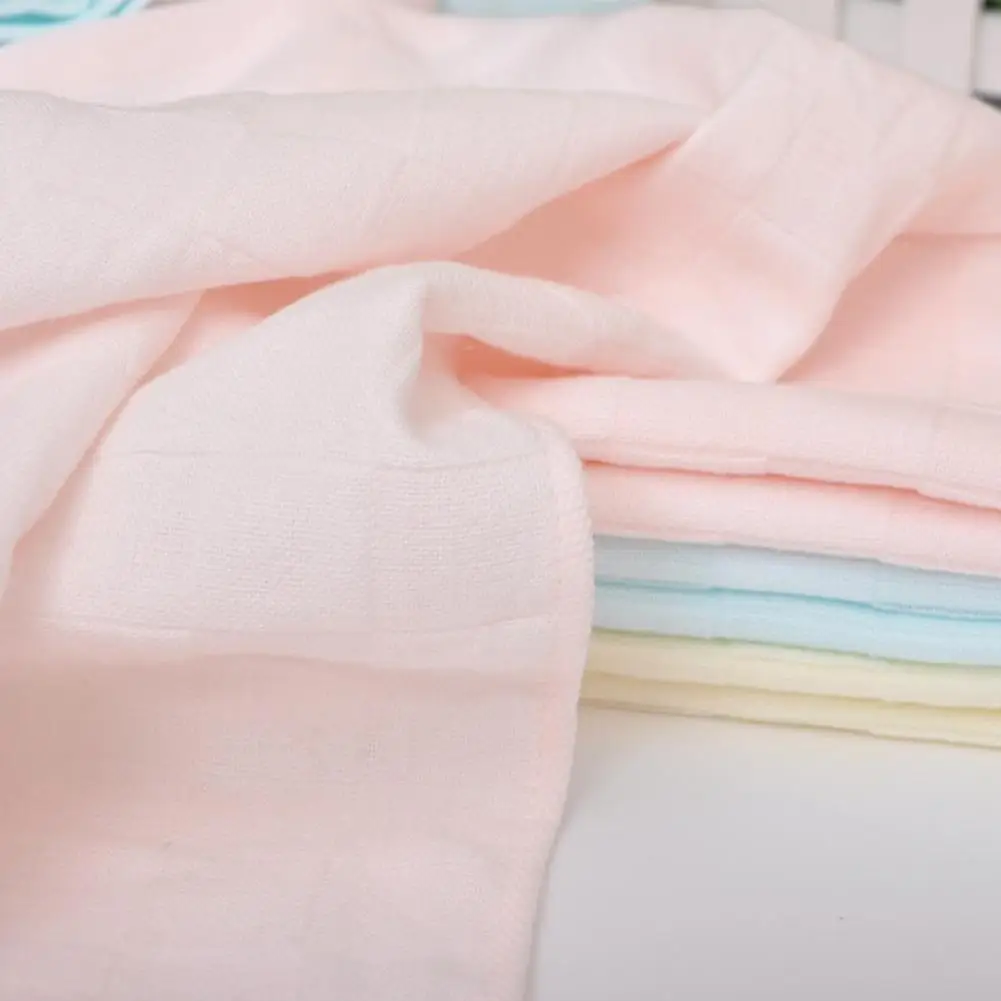Toalla de ba&ntilde;o absorbente de algod&oacute;n suave para beb&eacute;, 30cm, pa&ntilde;o de alimentaci&oacute;n-4