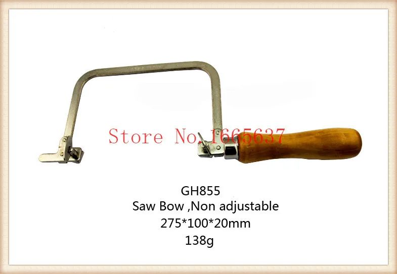 

Goldsmith Tools Diamond Tool Non - Adjustable Saw Frame 285*100 mm Jewelry Saw Bow jewelry tool jewellery tools